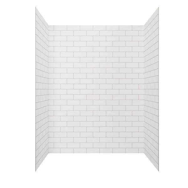 Passage 60 x 32 x 72-Inch Subway Shower Wall Set