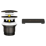 Freestanding Bathtub Overflow Cover and Drain Kit