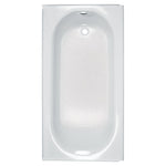 Princeton® Americast® 60 x 30-Inch Integral Apron Bathtub With Left-Hand Outlet