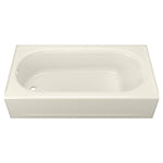 Princeton® Americast® 60 x 30-Inch Integral Apron Bathtub With Left-Hand Outlet In Linen