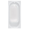 Princeton® Americast® 60 x 30-Inch Integral Apron Bathtub Above Floor Rough with Left-Hand Outlet