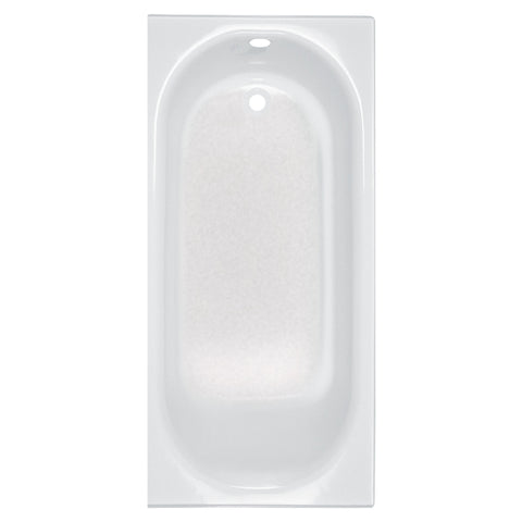 Princeton® Americast® 60 x 30-Inch Integral Apron Bathtub Above Floor Rough with Left-Hand Outlet
