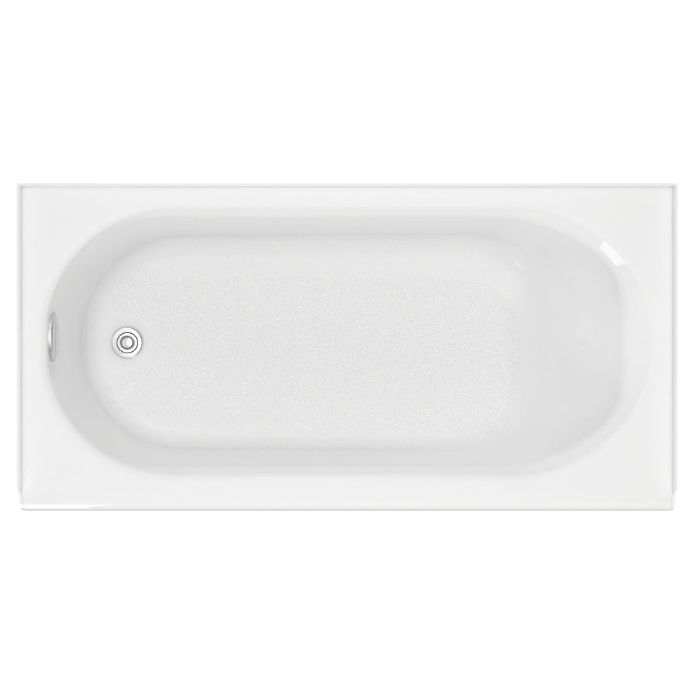 Princeton® Americast® 60 x 30-Inch Integral Apron Bathtub Above Floor Rough Left-Hand Outlet with Integral Drain