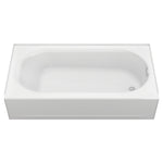 Princeton® Americast® 60 x 30-Inch Integral Apron Bathtub Above Floor Rough Right-Hand Outlet with Integral Drain