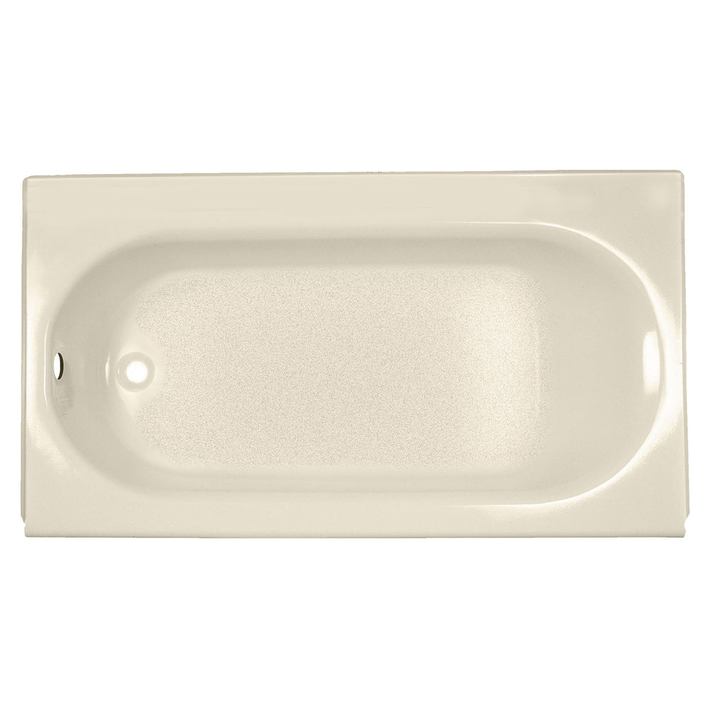 Princeton® Americast® 60 x 34-Inch Integral Apron Bathtub Left-Hand Outlet With Luxury Ledge
