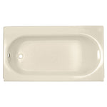 Princeton® Americast® 60 x 34-Inch Integral Apron Bathtub Left-Hand Outlet With Luxury Ledge