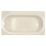Princeton® Americast® 60 x 34-Inch Integral Apron Bathtub Right-Hand Outlet with Luxury Ledge