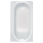Princeton® Americast® 60 x 34-Inch Integral Apron Bathtub Above Floor Rough Right-Hand Outlet with Luxury Ledge