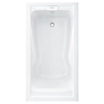 Evolution® 60 x 32-Inch Deep Soak® Drop-In Bathtub With EverClean® Hydromassage System