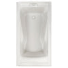 EverClean 60x32-Inch Integral Apron Deep Soak Bathtub with Left-Hand Outlet