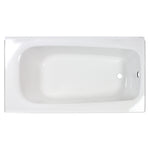 Cambridge® Americast® 60 x 32-Inch Integral Apron Bathtub With Right-Hand Outlet