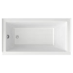 Town Square S 60 x 32-Inch Integral Apron Bathtub With Left-Hand Outlet