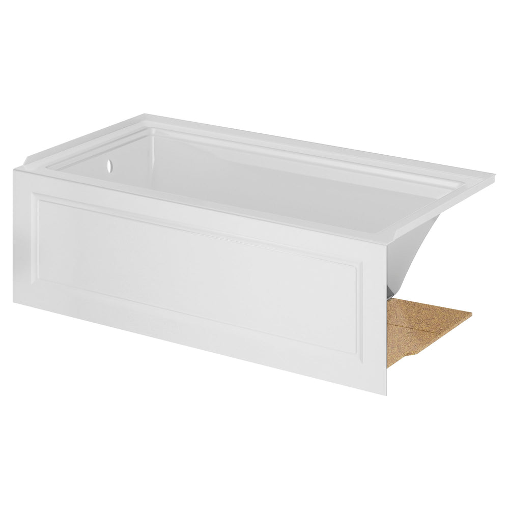 Town Square S 60 x 32-Inch Integral Apron Bathtub With Left-Hand Outlet