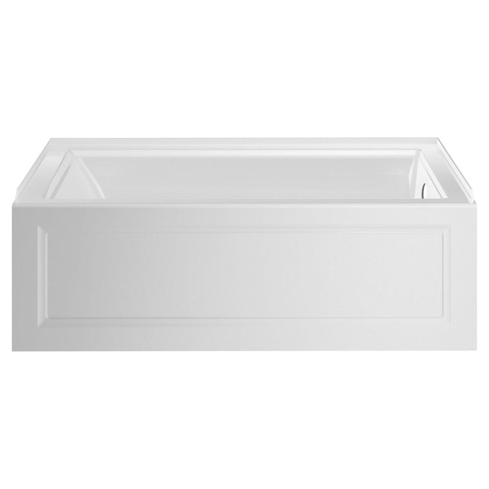 Town Square S 60 x 30-Inch Integral Apron Bathtub With Right-Hand Outlet