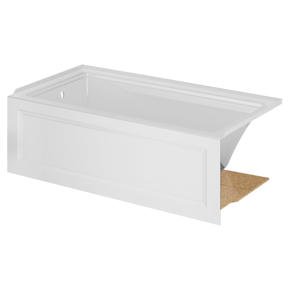Town Square S 60 x 30-Inch Integral Apron Bathtub With Left-Hand Outlet