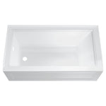 Town Square S 60 x 30-Inch Integral Apron Bathtub With Left-Hand Outlet