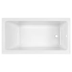 Studio 60 x 30-Inch Integral Apron Bathtub Above Floor Rough with Left-Hand Outlet