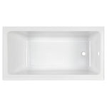 Studio 60 x 30-Inch Integral Apron Bathtub Above Floor Rough with Left-Hand Outlet