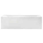 Studio 60 x 30-Inch Integral Apron Bathtub Above Floor Rough with Left-Hand Outlet