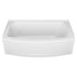 Ovation Curve 60x30-inch Integral Apron Bathtub with Left-hand Outlet with Deep Soak Drain | Crop Image | finish:Arctic