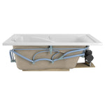 Evolution® 60 x 36-Inch Deep Soak® Drop-In Bathtub With EverClean® Hydromassage System