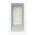 Studio 60 x 32-Inch Drop-In Soaking Bathtub with Zero Edge
