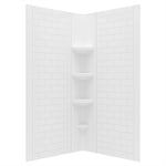 Elevate 60X72-Inch Subway Pattern 3-Piece Shower Surround