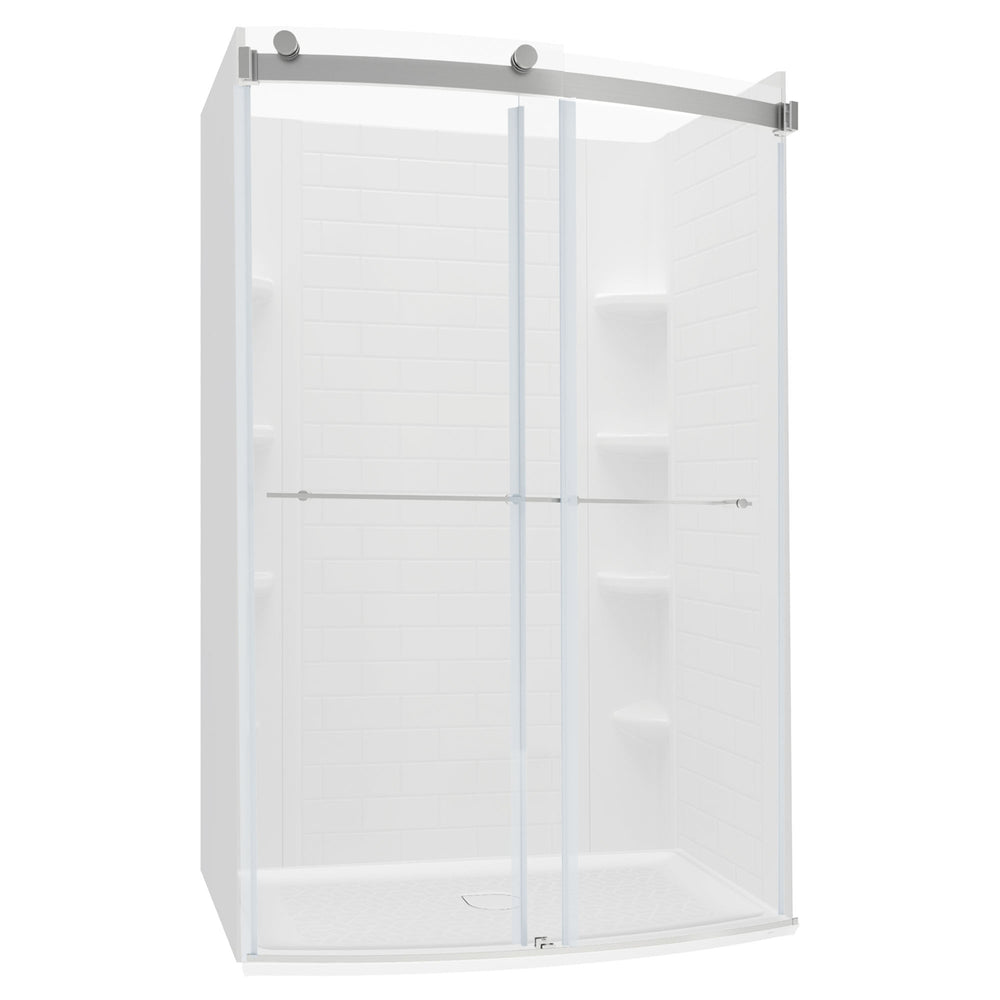 Elevate 48X72-Inch Subway Pattern 3-Piece Shower Surround