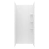 Mainstream 32In X 32In X 72In 4-Piece Glue-Up Alcove Shower Wall Set