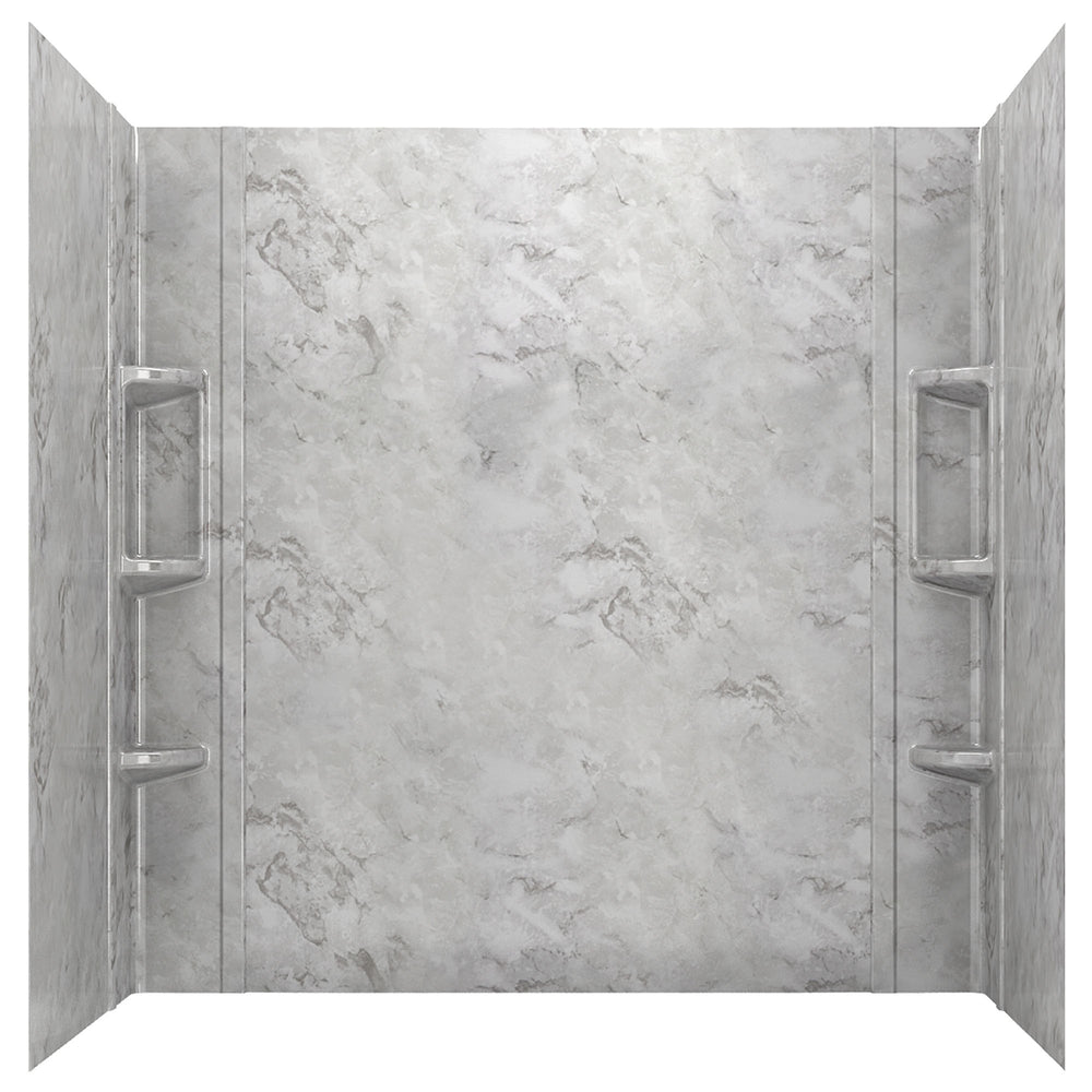 Ovation 60 x 32-Inch Bath Wall Set in White
