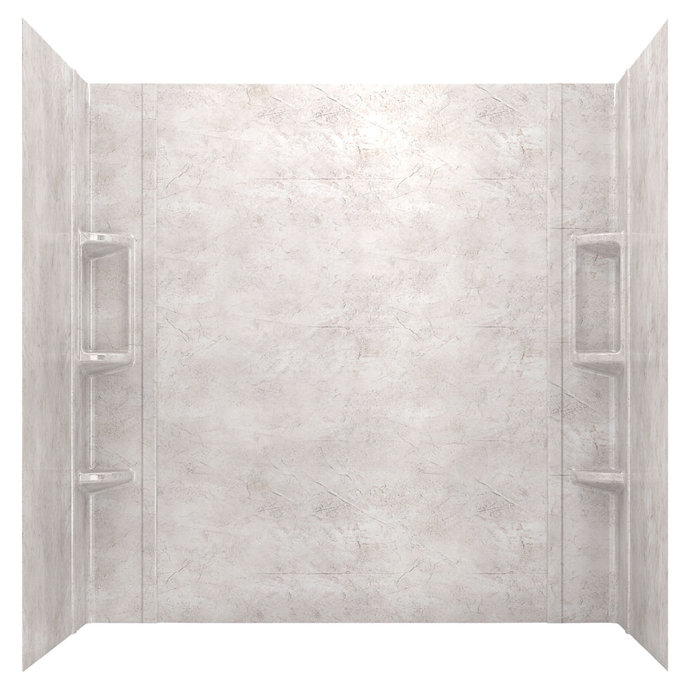 Ovation 60 x 32-Inch Bath Wall Set in White