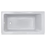 Studio 60 x 30-Inch Integral Apron Bathtub With Left-Hand Outlet