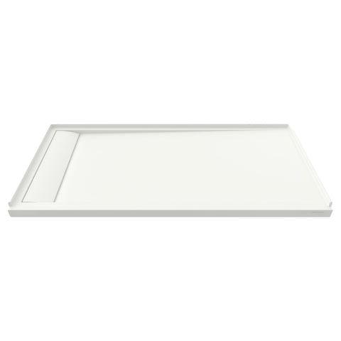 Townsend 60 x 30-Inch Single Threshold Shower Base With Left-Hand Outlet
