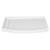 Elevate 60x30 Curved Shower Base Left Hand Drain