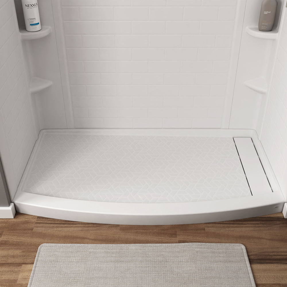 Elevate 60x30 Curved Shower Base Right Hand Drain