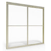 Prestige 60 x 58-1/2-Inch Framed Sliding Tub Door with Rain Glass