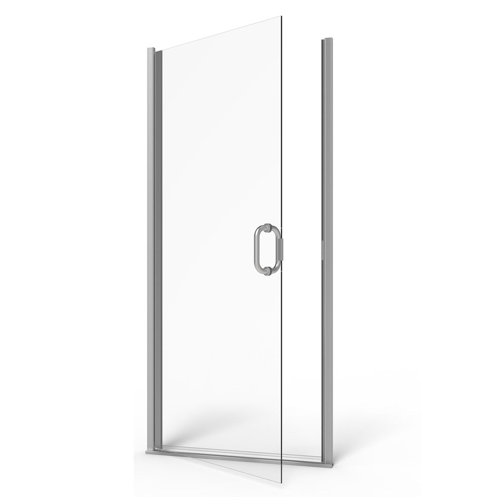 36 x 76-Inch Height Semi-Frameless Swing Door