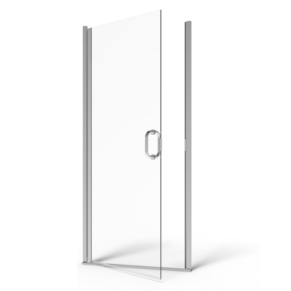 36 x 76-Inch Height Semi-Frameless Swing Door