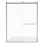 60 x 70-Inch Height Semi-Frameless Top-Roller Sliding Shower Door