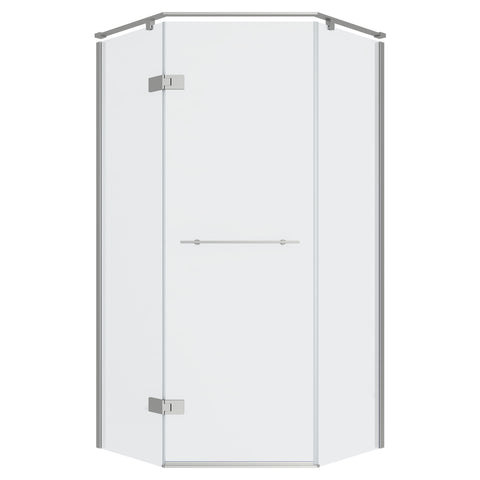 Elevate Framed 74-inch Neo-Angle Pivot Shower Door