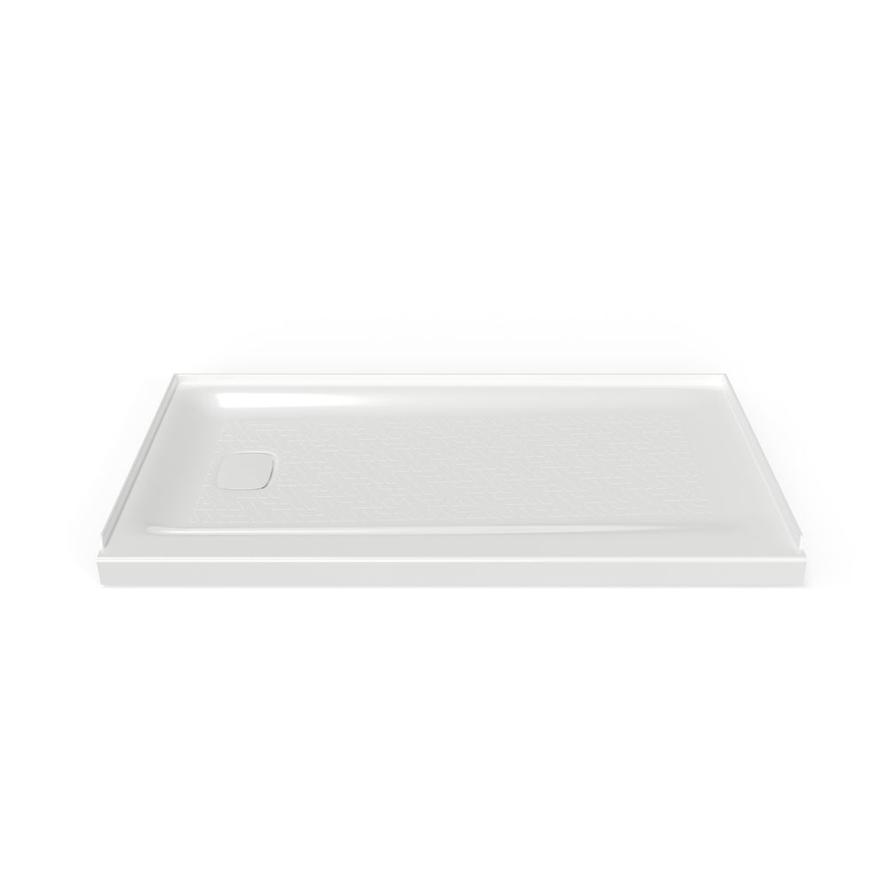 Aspirations 60 x 32-Inch Single Threshold Shower Base with Left-Hand Drain