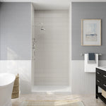 Aspirations 48 x 36-Inch Single Threshold Shower Base with Center Drain