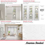 Aspirations 60 X 32 X 84-Inch Vertical Tile Shower Wall Set