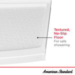 Aspirations 60 x 36-Inch Single Threshold Shower Base with Left-Hand Drain