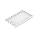 Aspirations 60 x 36-Inch Single Threshold Shower Base with Left-Hand Drain