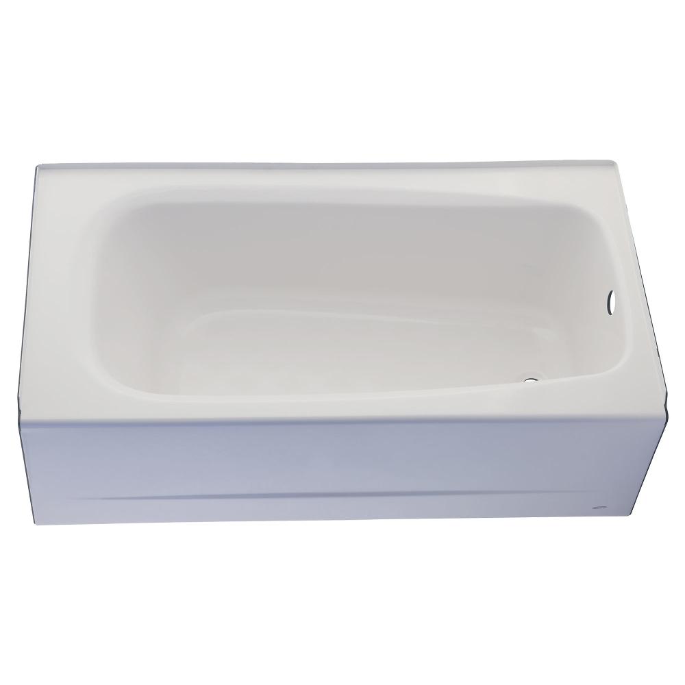 Cambridge® Americast® 60 x 32-Inch Integral Apron Bathtub With Left-Hand Outlet