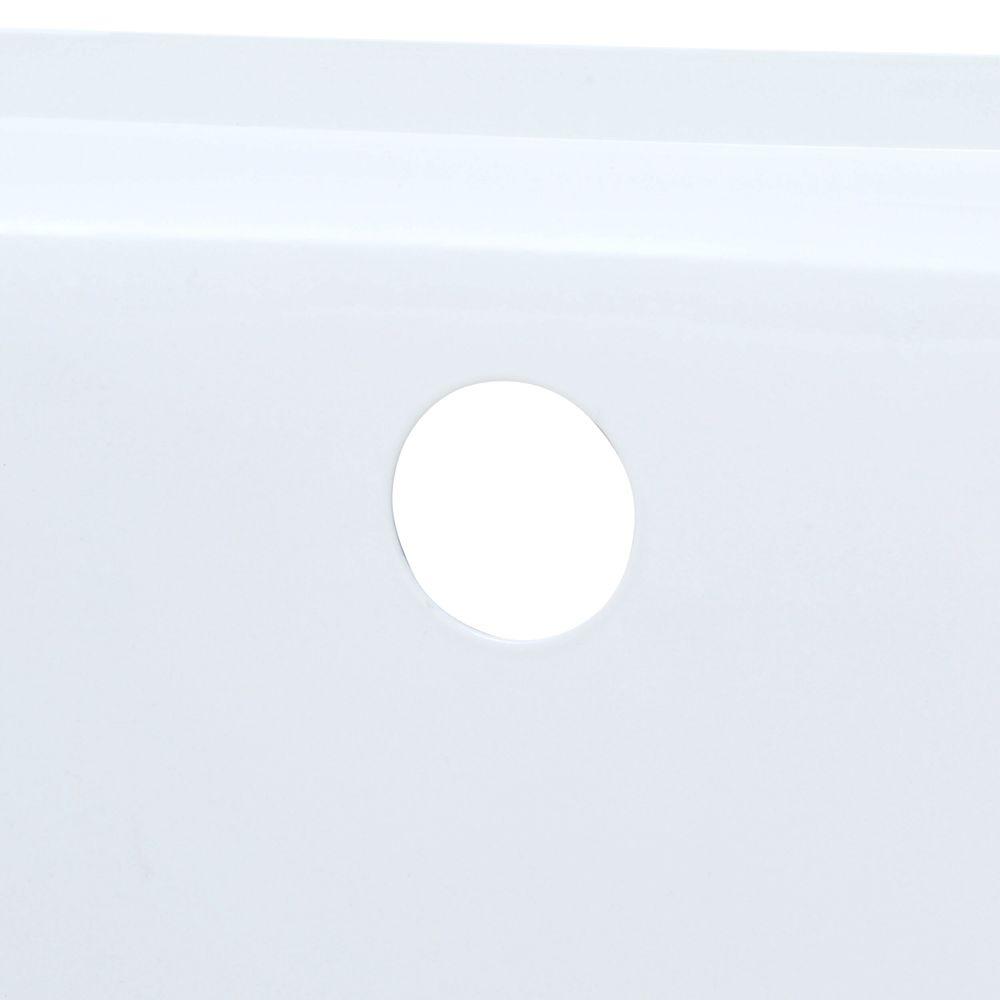 Cambridge® Americast® 60 x 32-Inch Integral Apron Bathtub With Left-Hand Outlet