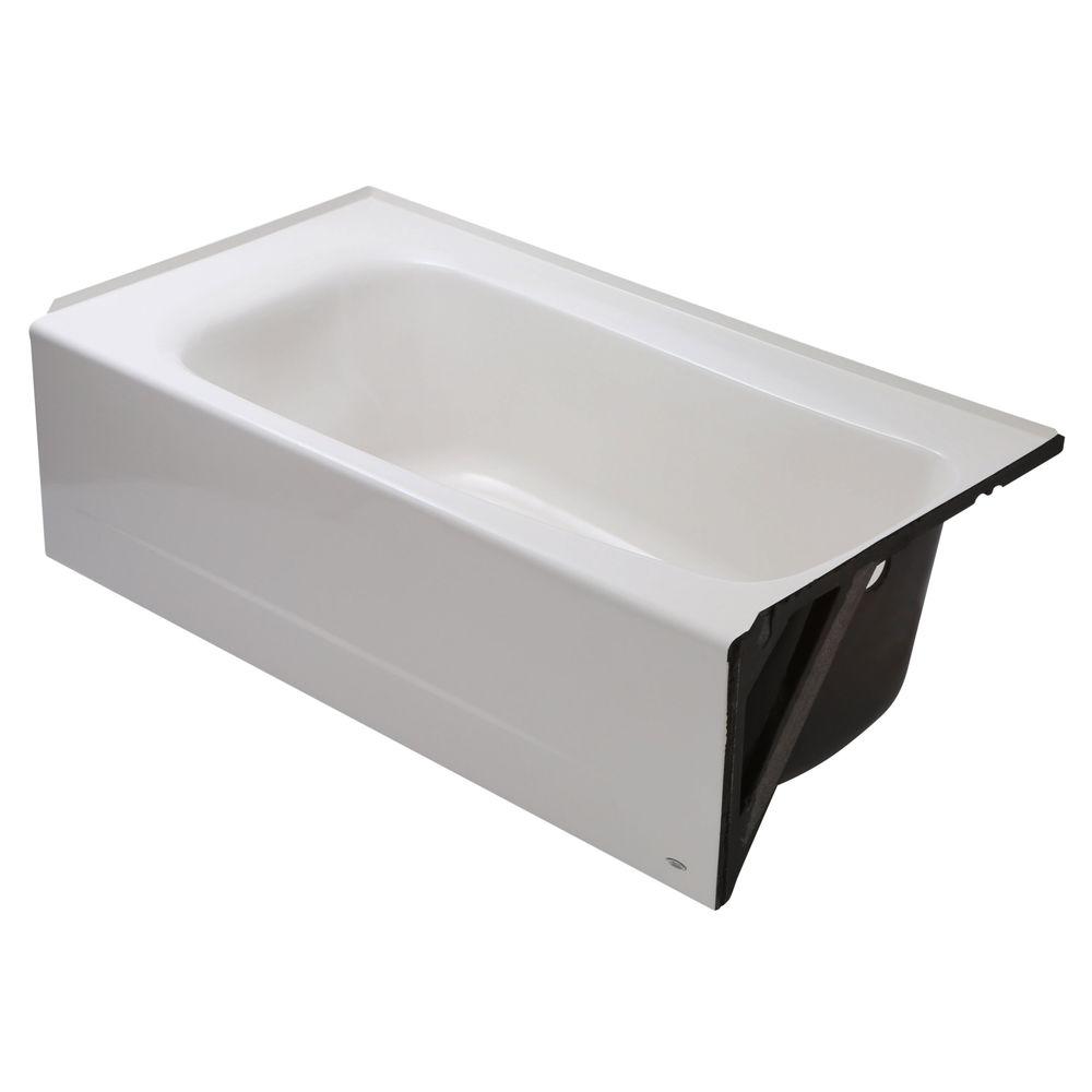 Cambridge® Americast® 60 x 32-Inch Integral Apron Bathtub With Right-Hand Outlet