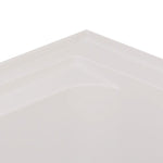 EverClean 60x32-Inch Integral Apron Deep Soak Bathtub with Left-Hand Outlet