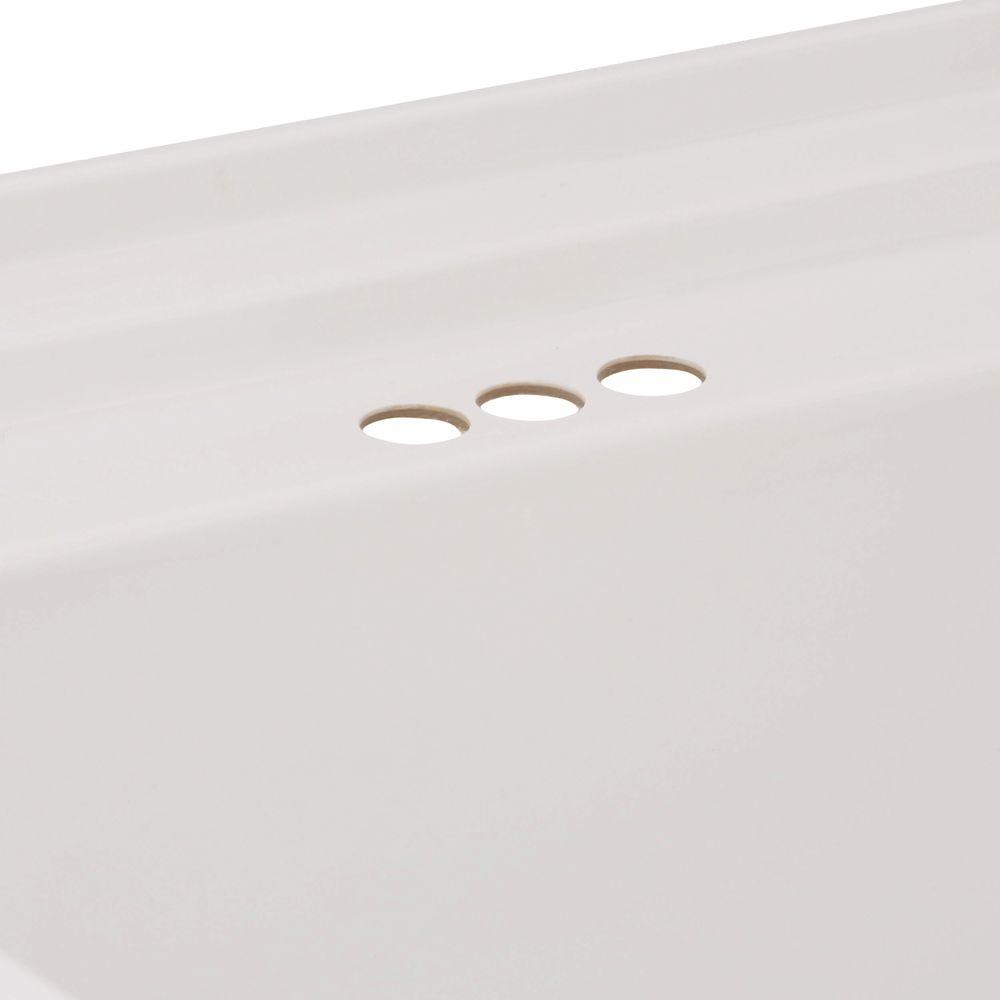 EverClean 60x32-Inch Integral Apron Deep Soak Bathtub with Left-Hand Outlet